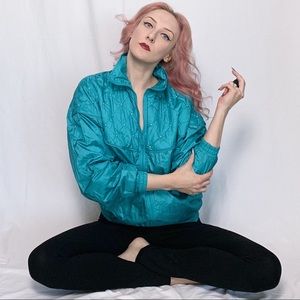 True vintage 80s puffer jacket windbreaker
